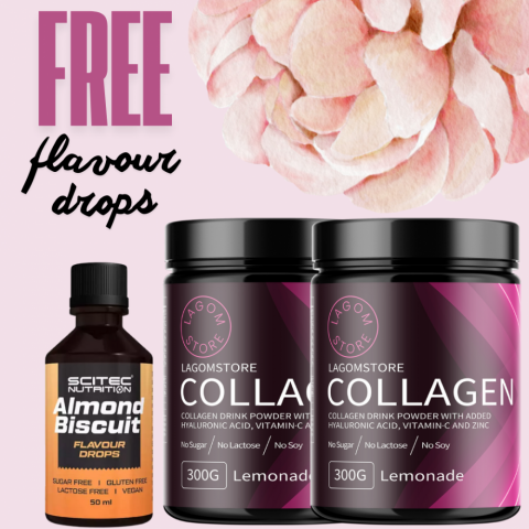 DRINK BOX - 2 Lagomstore Collagen + darček flavour drops