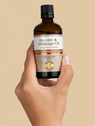 Coconutoil Cosmetics Bio Intímny a masážny olej so škoricou a klinčekom – 80 ml Coconutoil Cosmetics Bio Intímny a masážny olej so škoricou a klinčekom – 80 ml