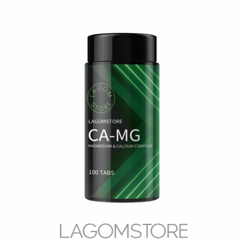 Lagomstore Calcium Magnesium – tablety s vápnikom a horčíkom pre zdravé kosti a svaly