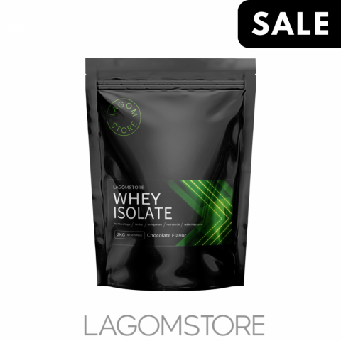 Lagomstore Whey Isolate 2000 g – prémiový proteínový izolát s 80 % obsahom bielkovín vo výhodnom veľkom balení
