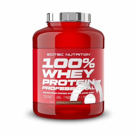 Scitec 100% Whey Protein Professional 1816g – prémiový proteín vo veľkom balení pre športovcov