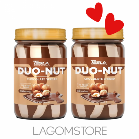 Tesla Duo Nut 400g DUO Balíček Čokoládový krém TESLA DUO-NUT v 400g balení