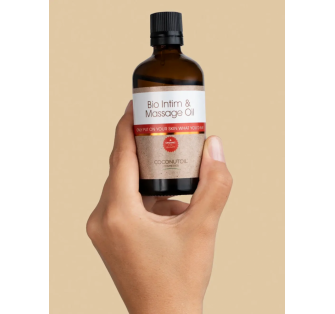 CoconutOil Cosmetics Bio intímny a masážny olej so sladkým pomarančom – 80 ml Bio intimní a masážní olej se sladkým pomerančem Coconutoil Cosmetics 80 ml pro intimní péči, masáž a hydrataci