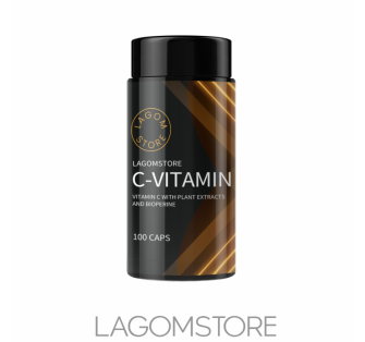 Lagomstore C-Vitamin 1000 100 kapsúl Lagomstore C-Vitamin 1000 mg – kapsuly s 1000 mg vitamínu C z rastlinného zdroja