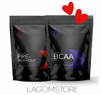 Lagomstore BCAA 2:1:1 500 g – esenciálny aminokyselinový nápoj v klasickom pomere 2:1:1 pre športovcov