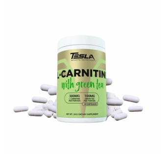 Tesla L-CARNITINE WITH GREEN TEA 30 kapsúl
