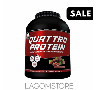 SUPERIOR14 Quattro Protein 3000g Superior14 Quattro Protein 3000g – komplexný proteínový prášok so štyrmi zdrojmi bielkovín na podporu rastu svalov a regenerácie